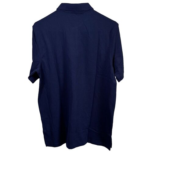 Member's Mark Men Size Small Strech Cotton Polo Shirt Navy Blue Short Sleeves - Picture 6 of 11